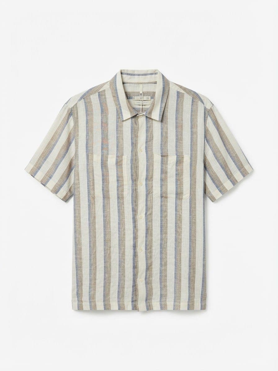 STRIPED TWO-POCKET SHIRT