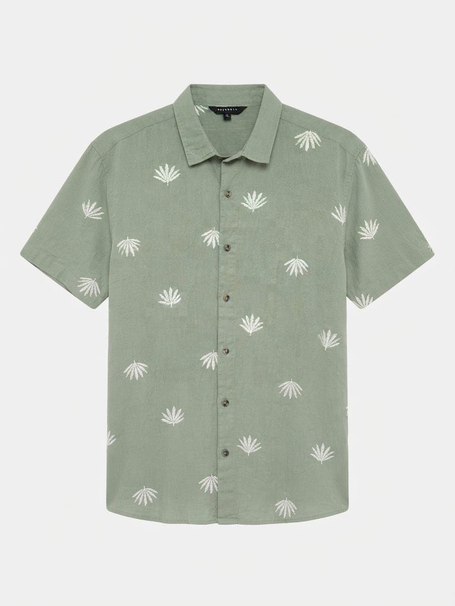 EMBROIDERED RELAXED FIT SHIRT