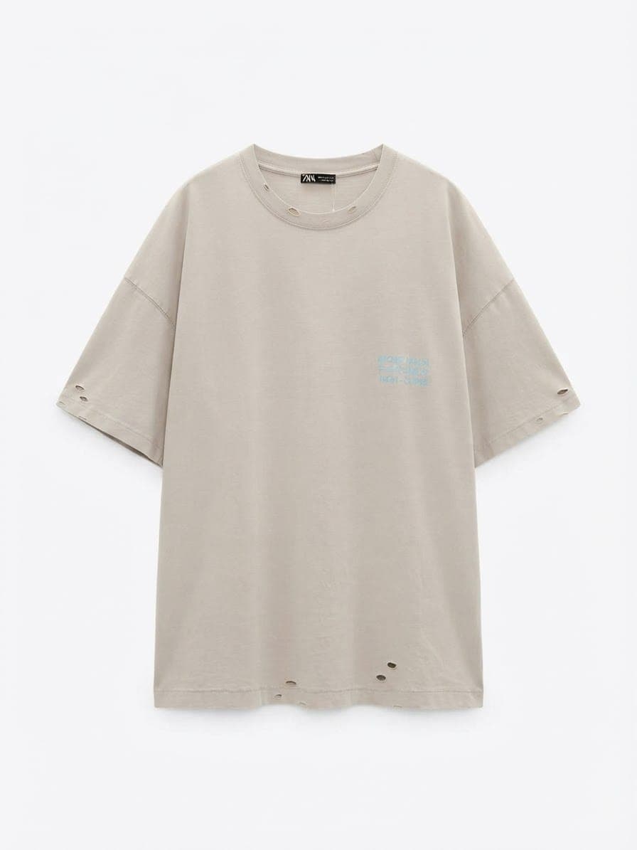 DISTRESSED GRAPHIC T-SHIRT