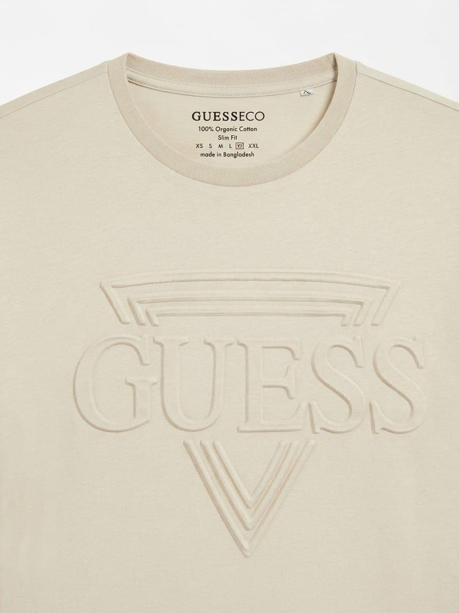 GUESSECO EMBOSSED LOGO T-SHIRT — 2