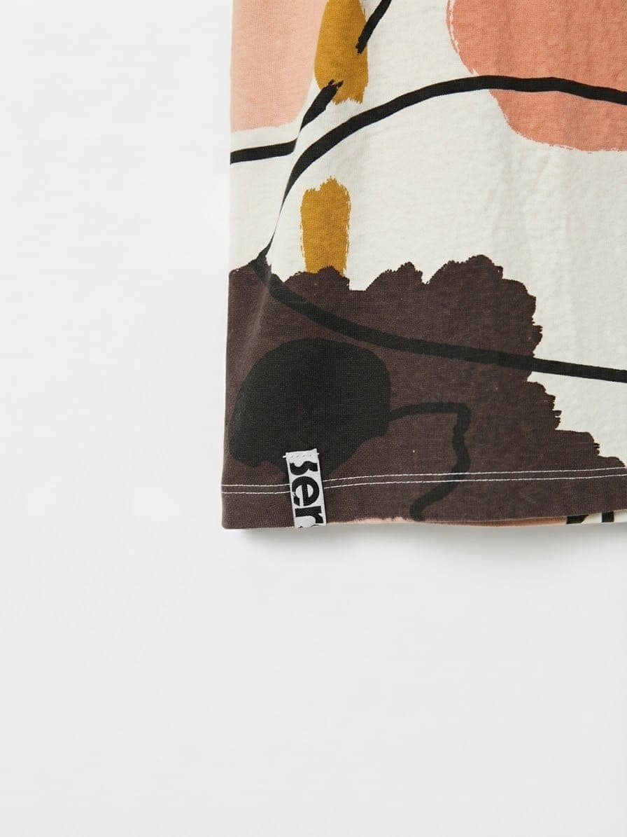 ABSTRACT ART PRINT T-SHIRT — 3