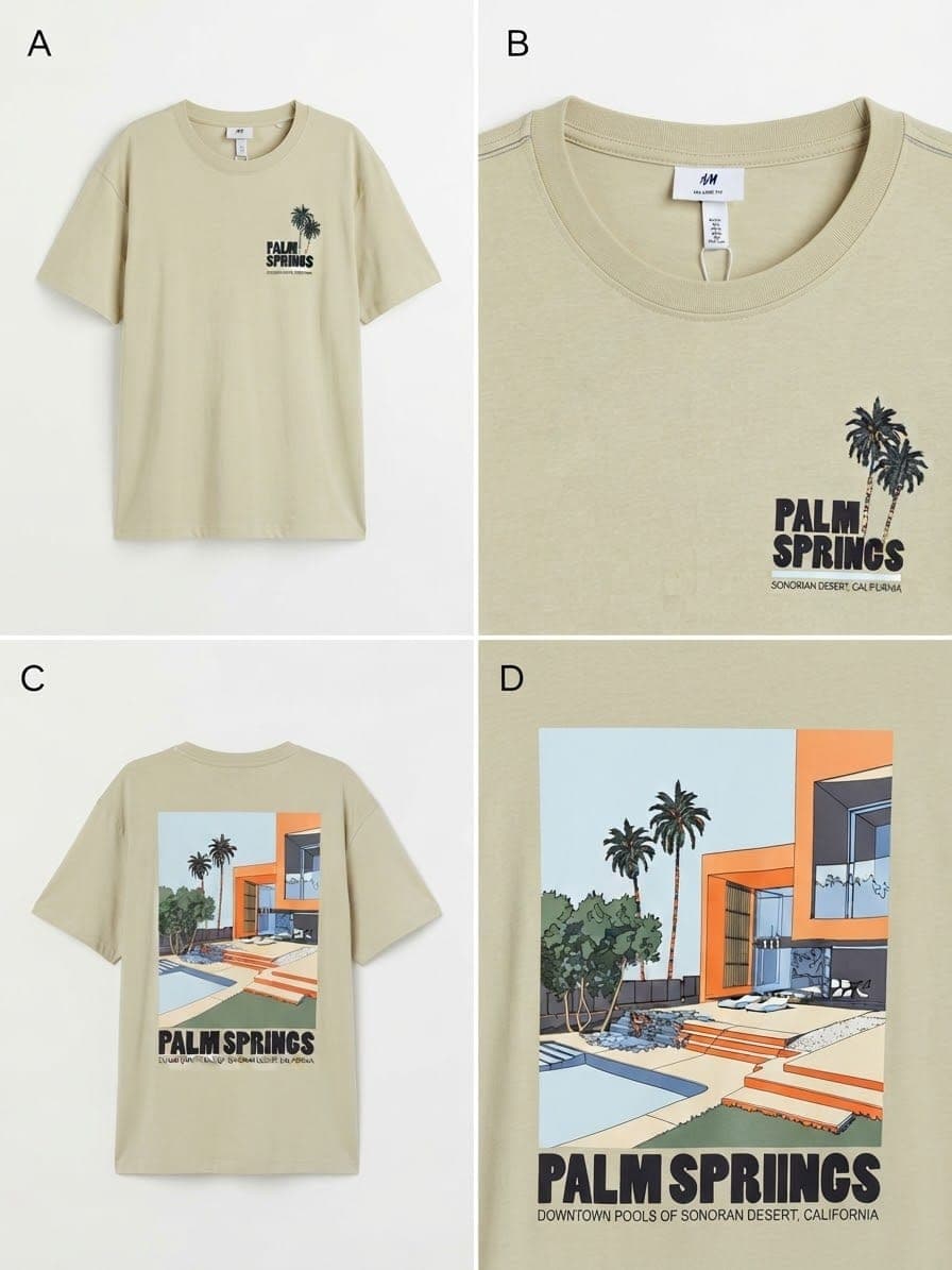 PALM SPRINGS GRAPHIC T-SHIRT — 5