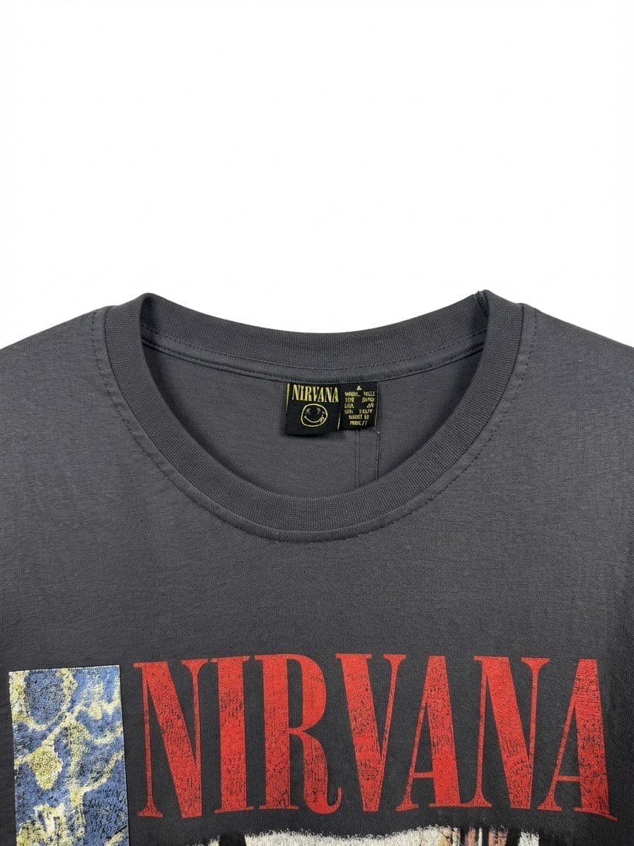 NIRVANA NEVERMIND BAND GRAPHIC T-SHIRT — 2