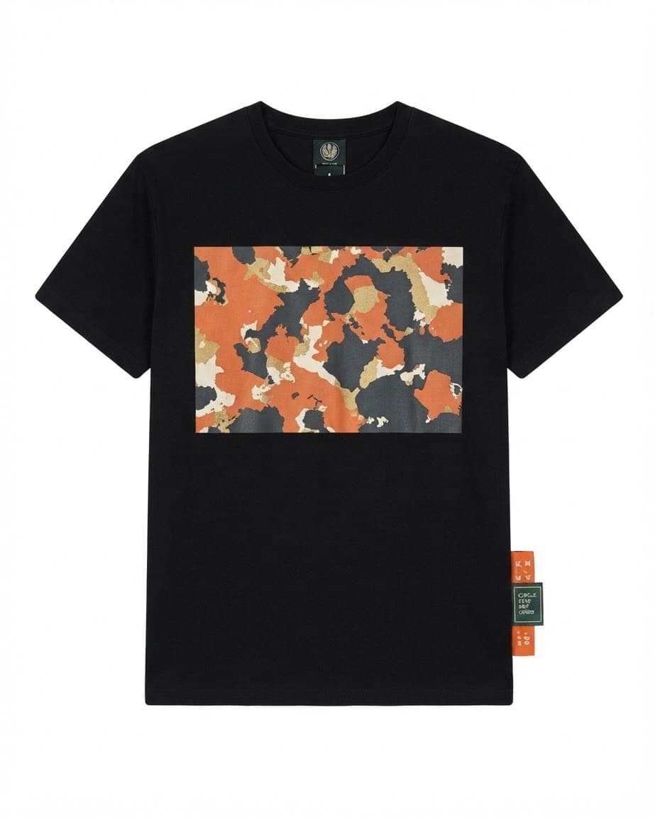 JÄGERMEISTER CAMO BOX GRAPHIC T-SHIRT