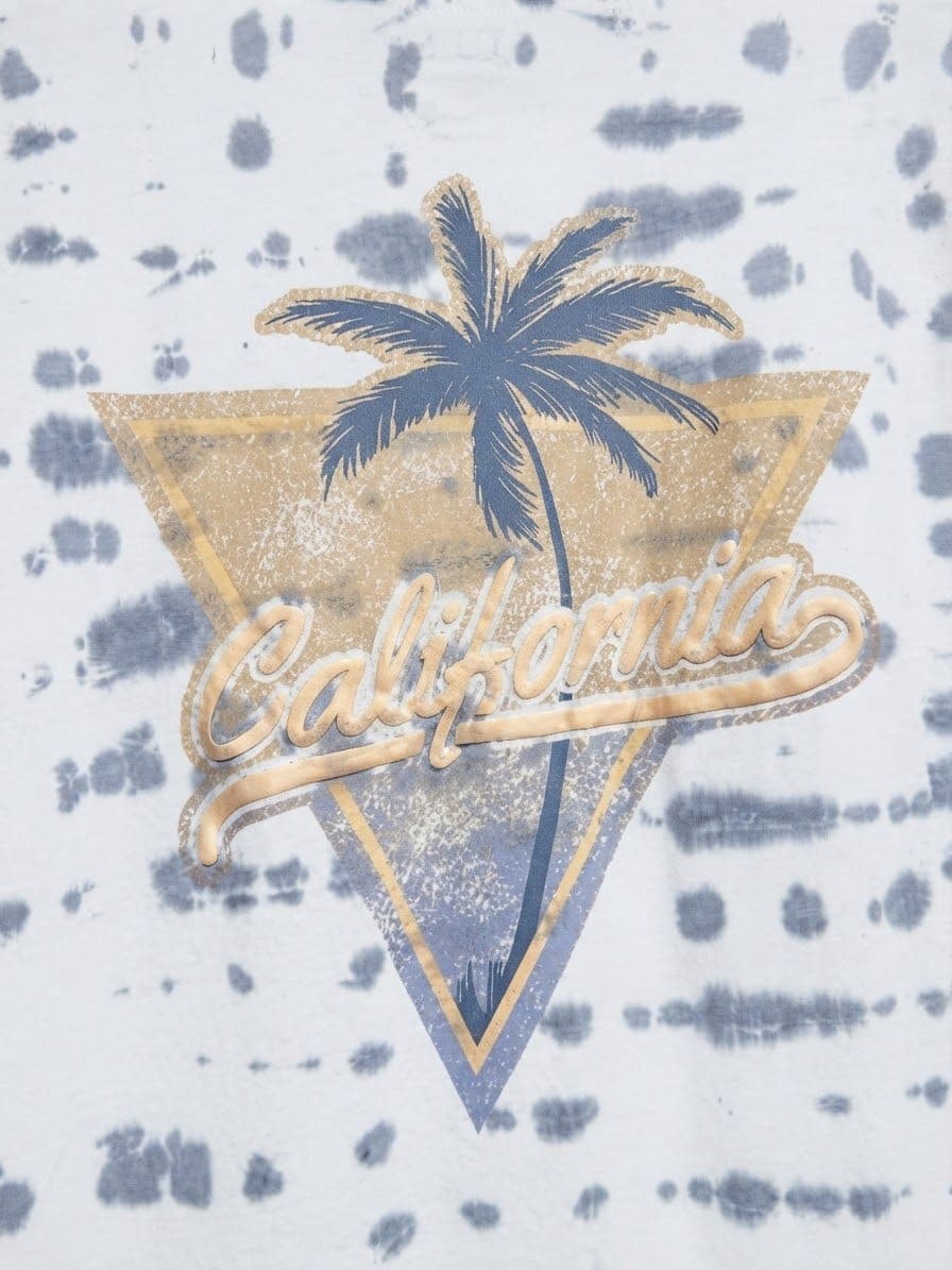 GUESS CALIFORNIA TIE-DYE T-SHIRT — 4