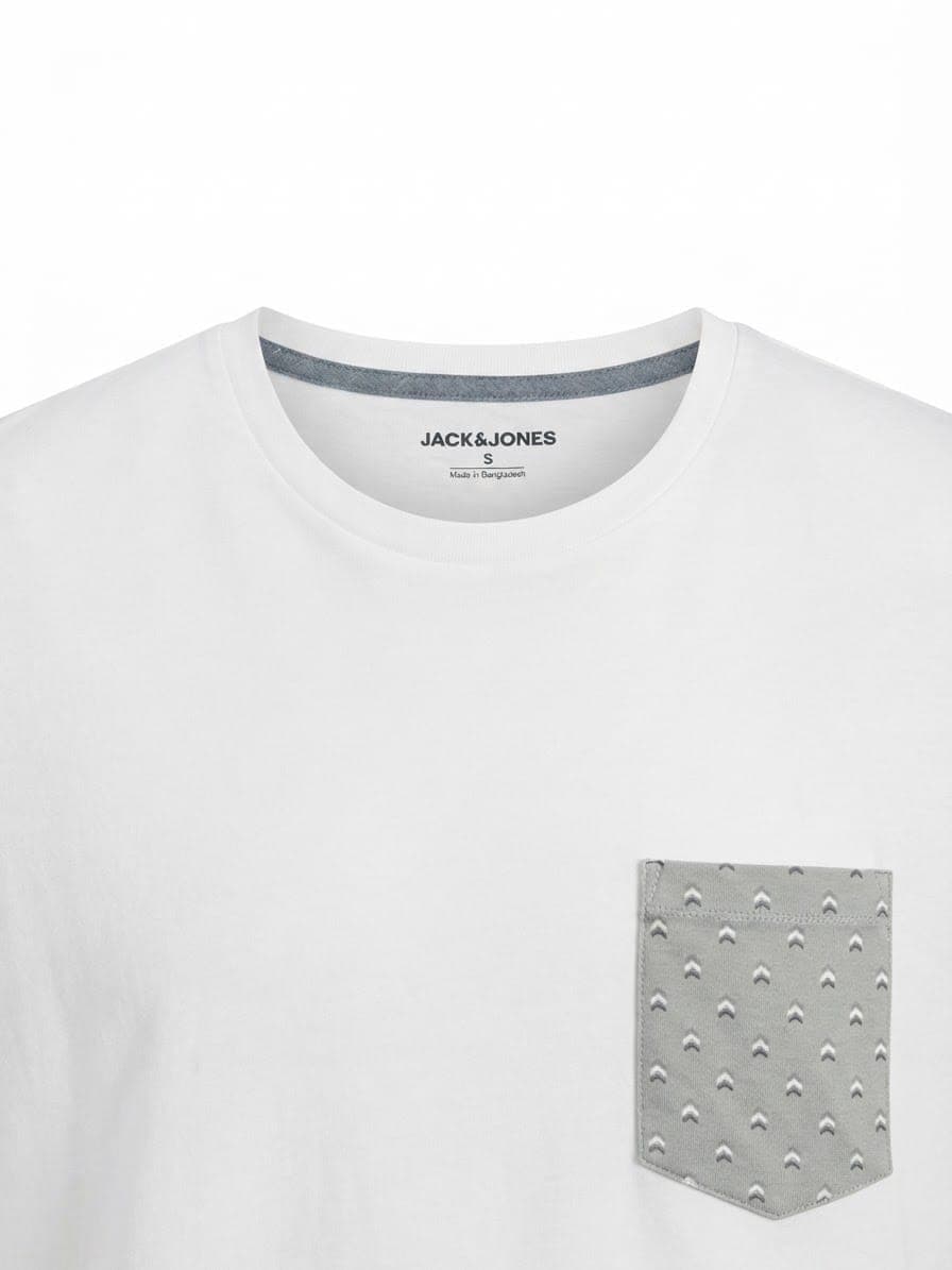 PATTERNED POCKET T-SHIRT — 2