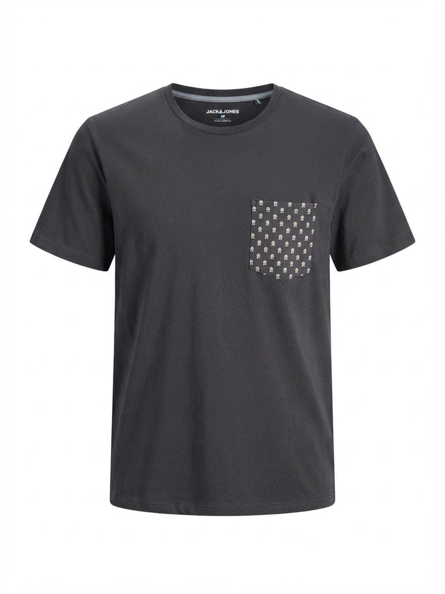 J.J PATTERNED POCKET T-SHIRT