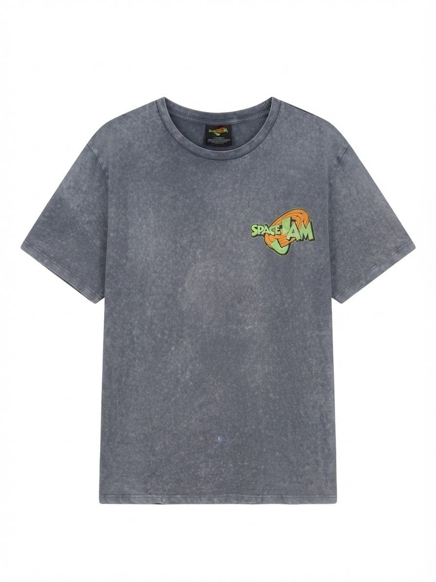 SPACE JAM ACID WASH GRAPHIC T-SHIRT