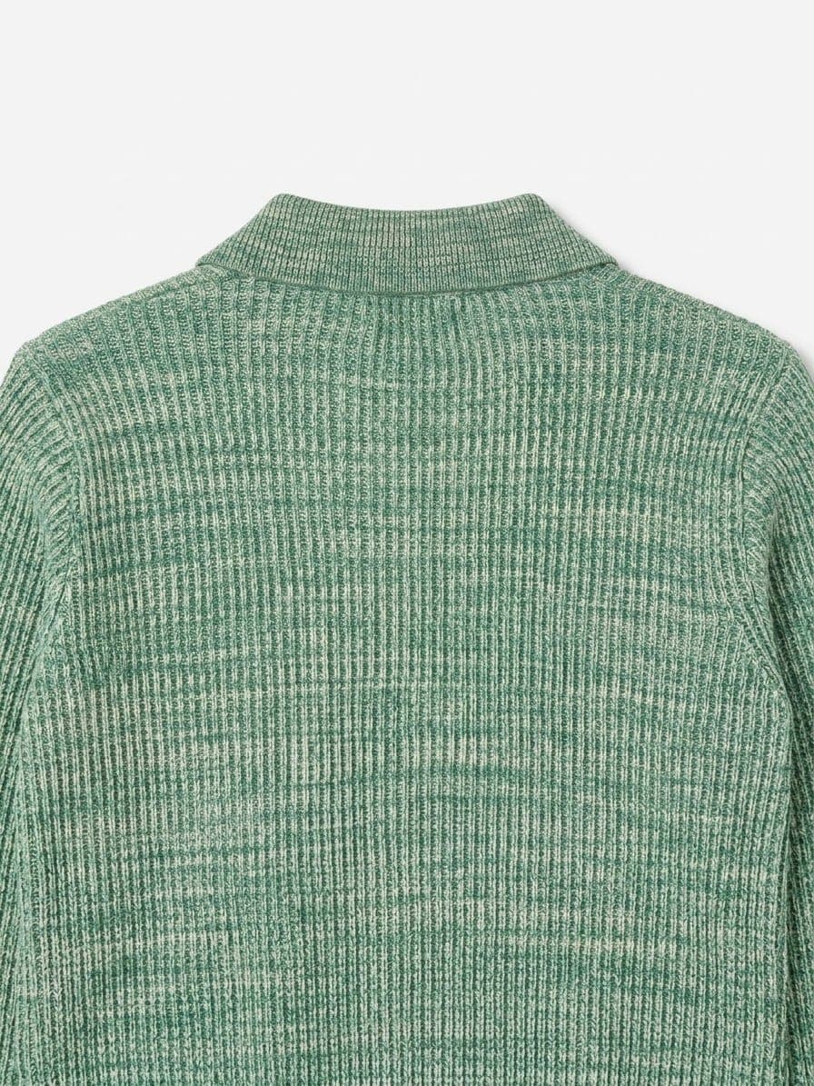 TEXTURED KNIT POLO  — 4