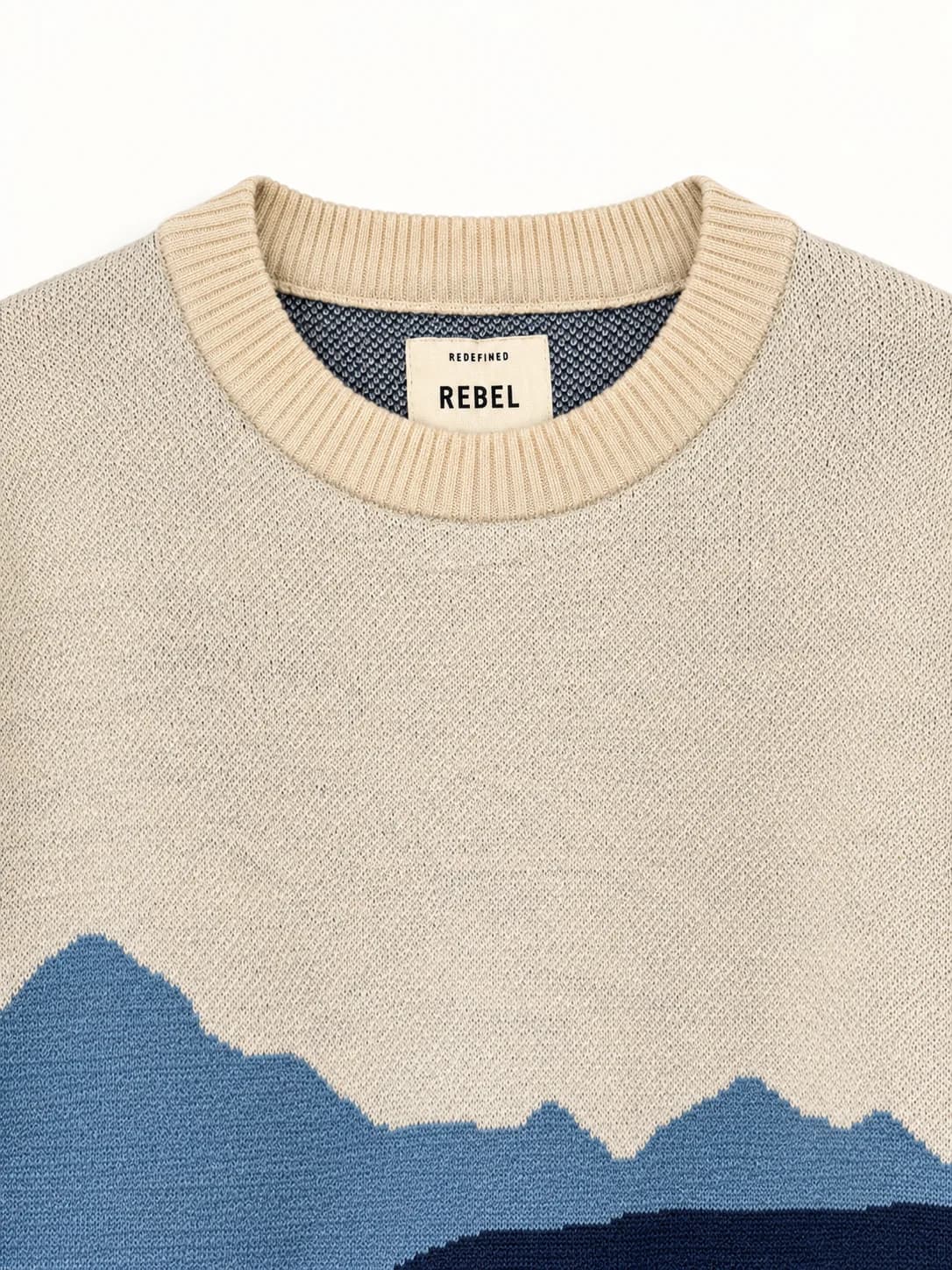 LANDSCAPE JACQUARD KNIT SWEATER — 2