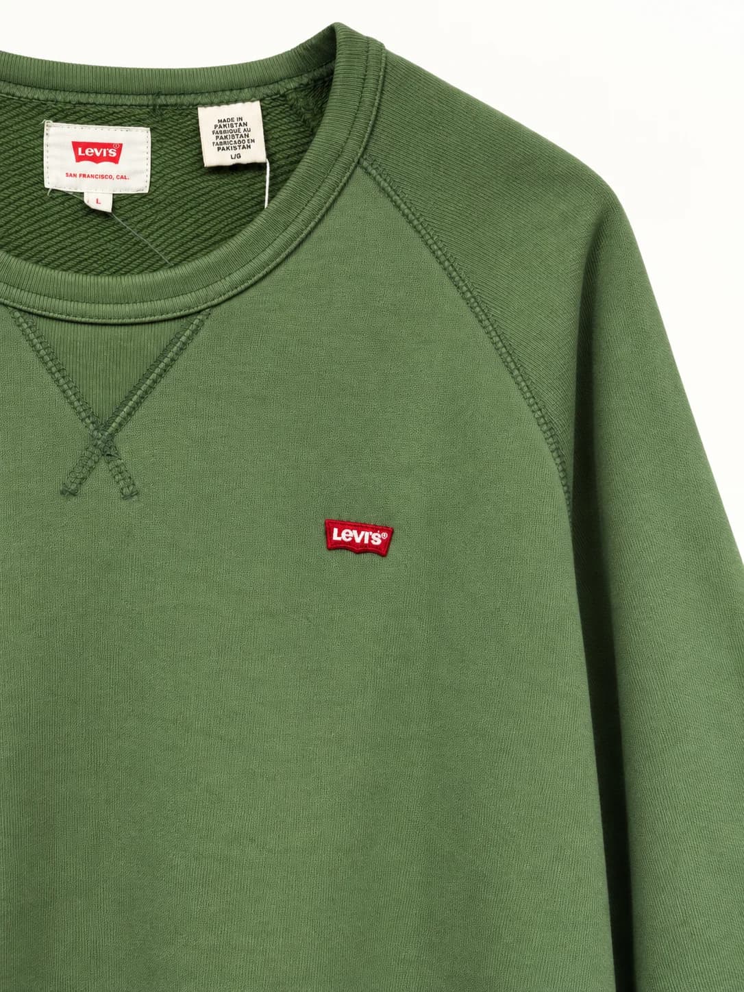 Levi’s Green Crewneck Sweatshirt — 3