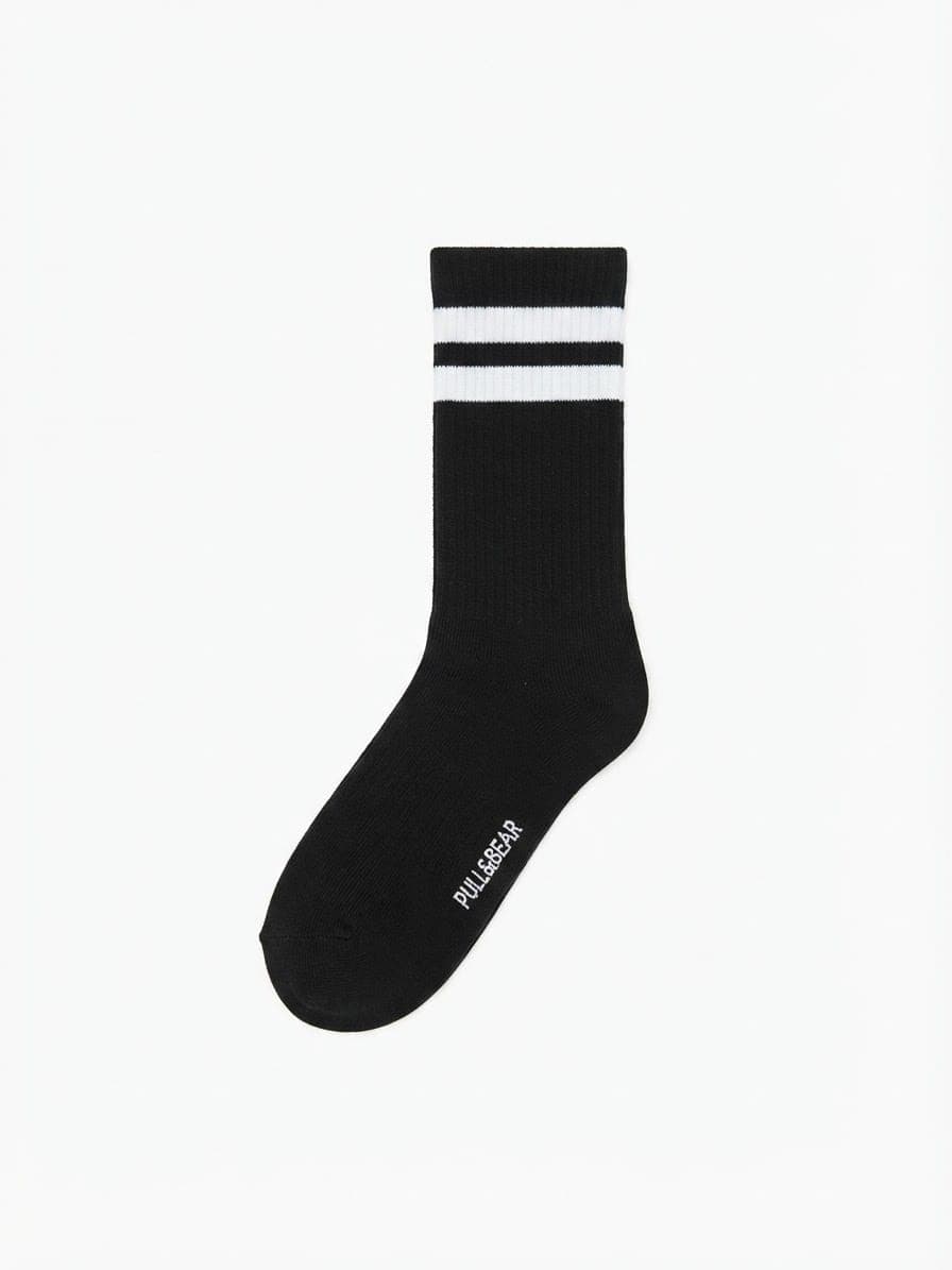 STRIPED CREW SOCKS - 3 PACK — 2