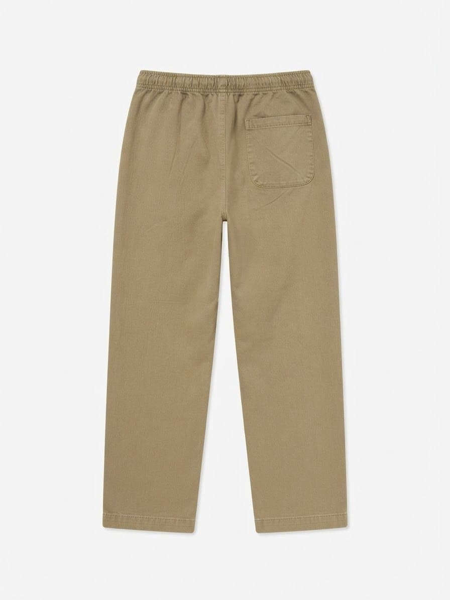 DRAWSTRING CHINO TROUSERS — 3