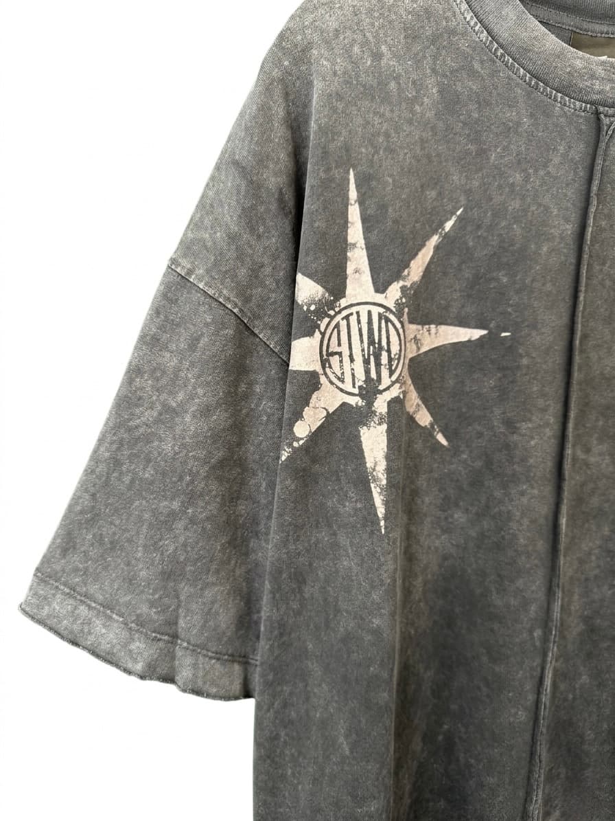 Distressed Boxy Fit T-Shirt — 2