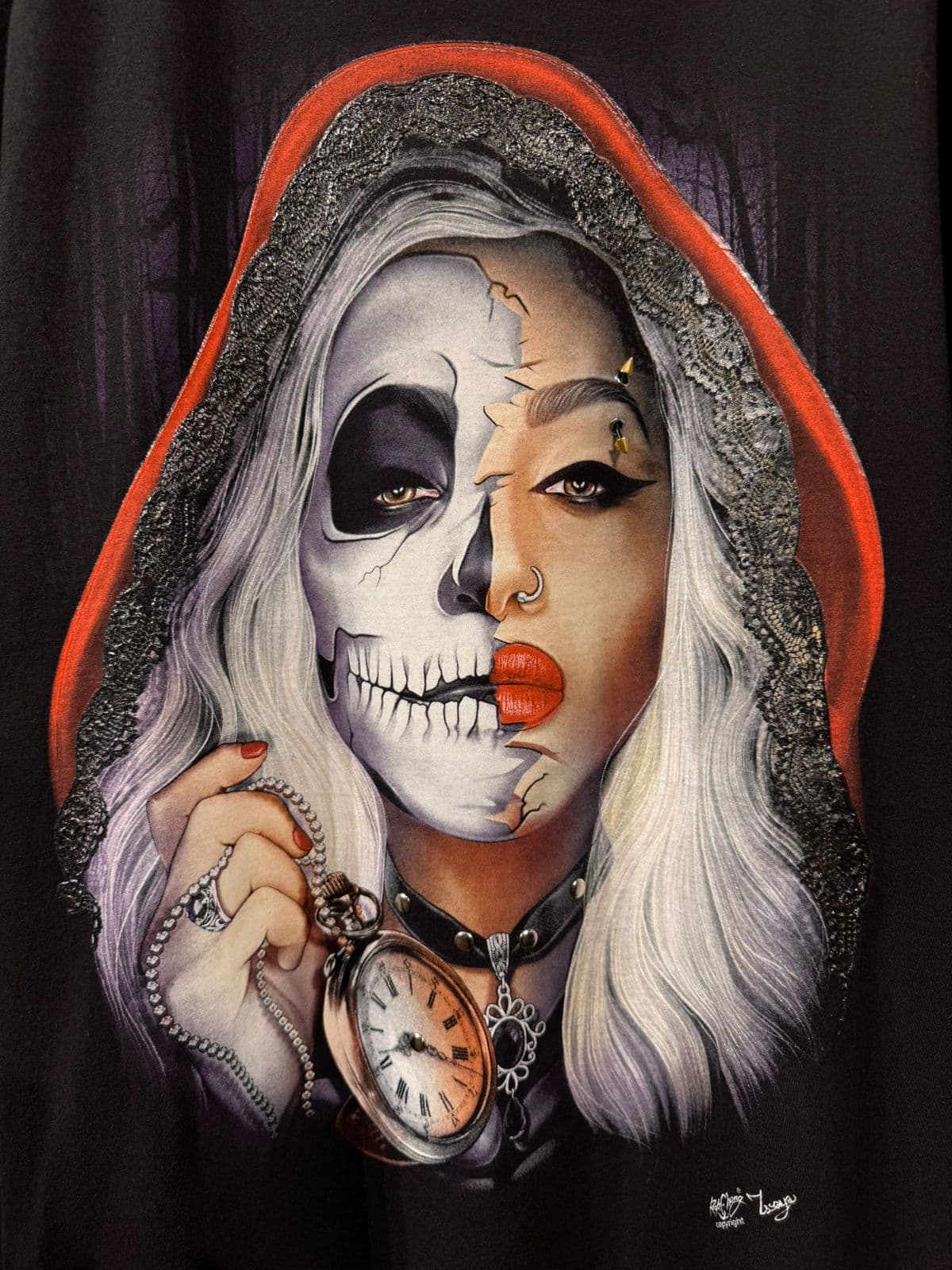 Handmade Duality Graphic T-Shirt — 2