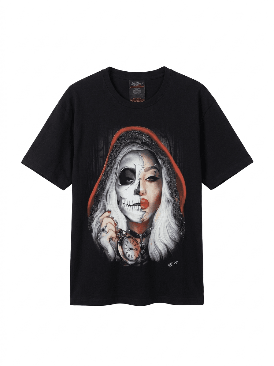 Handmade Duality Graphic T-Shirt — 1