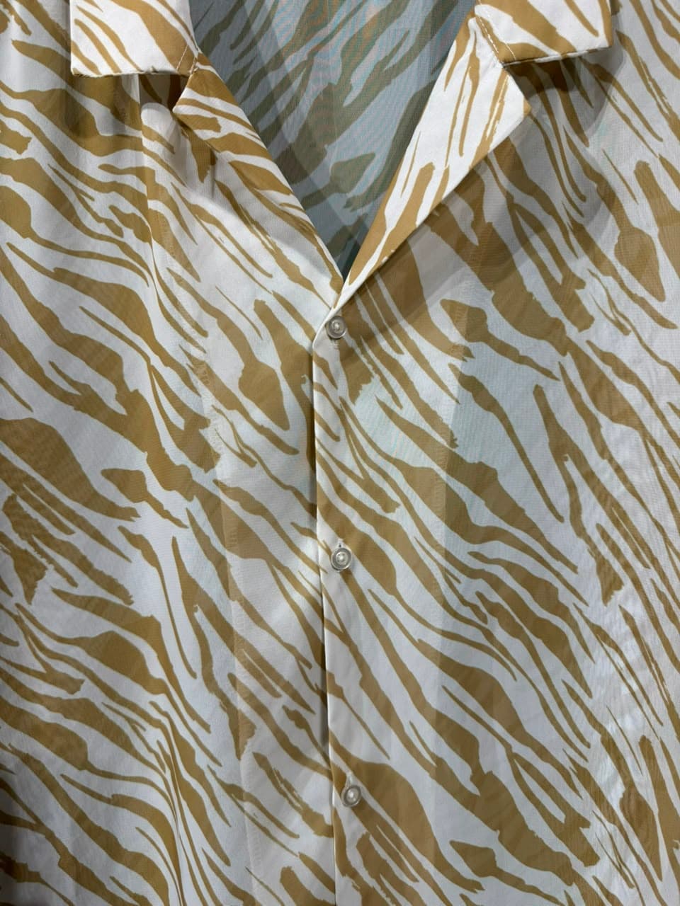 ZABRA SHEER SHIRT — 2