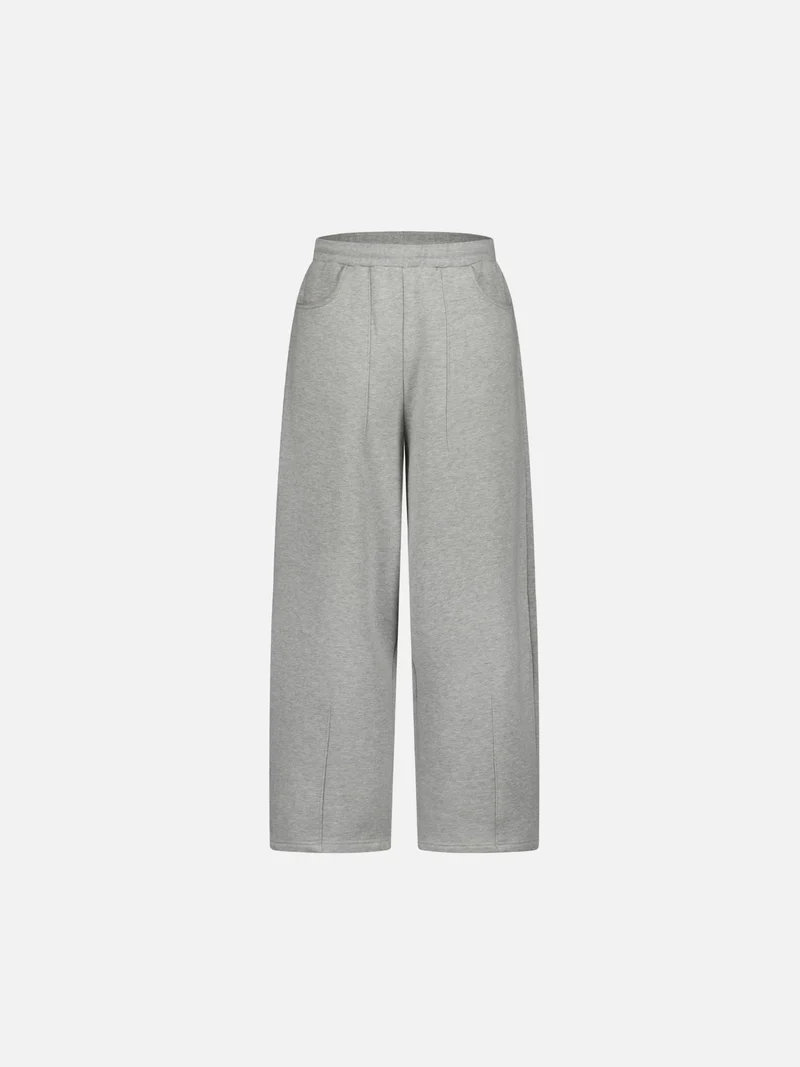 Cozy Wide-Leg, Heather Grey